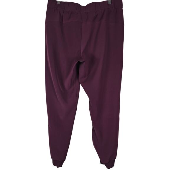 Lululemon Burgundy Athletic Hiking Walking Jogger Style Women's Pants 10 - Picture 3 of 4